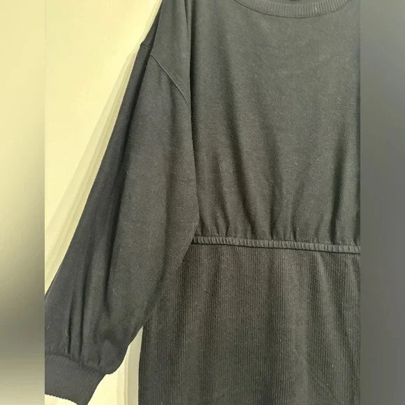 Nine West XXL Black Sweater Dress - Picture 3 of 5